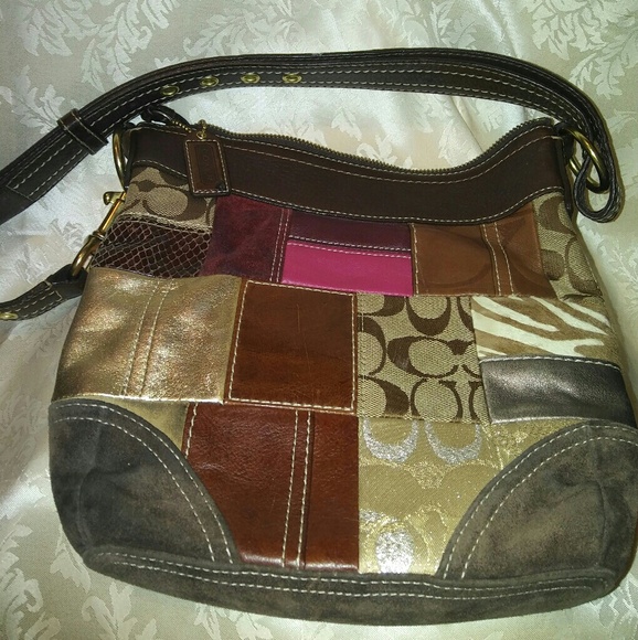 Coach bag patchwork signature collection - Picture 3 of 5